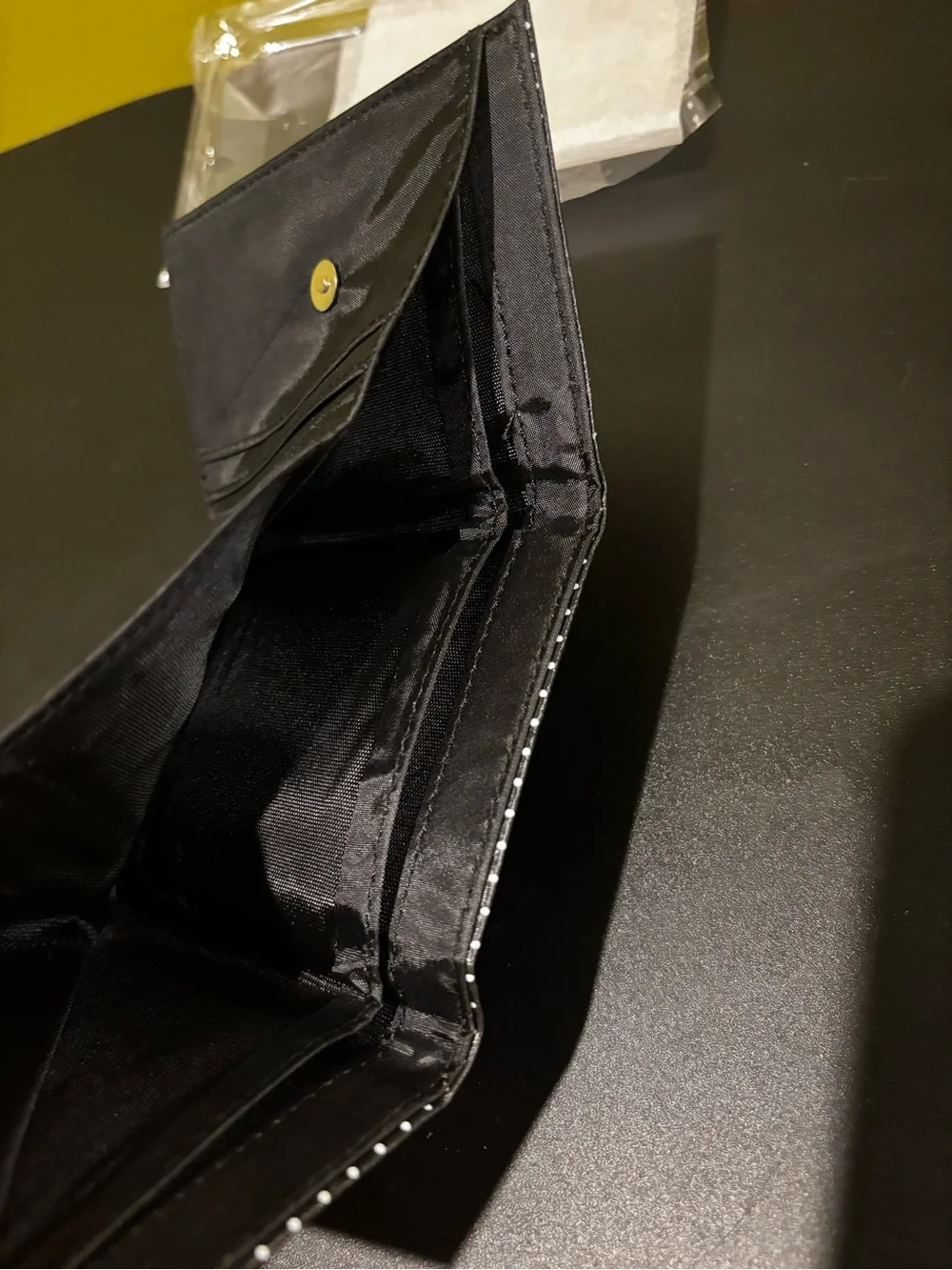 Kids Heart Print Foldable Wallet